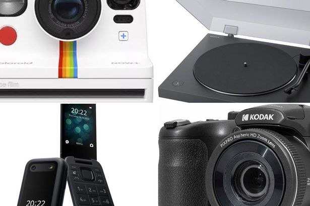 Retro tech gifts including Polaroid cameras to be high on Brits' Christmas wishlists