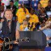 Auftritt von Bruce Springsteen bei Wahlkampf in Atlanta