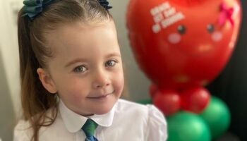 Schoolgirl, 5, left paralysed after suffering stroke during open heart surgery