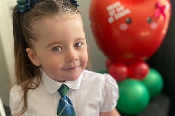 Schoolgirl, 5, left paralysed after suffering stroke during open heart surgery