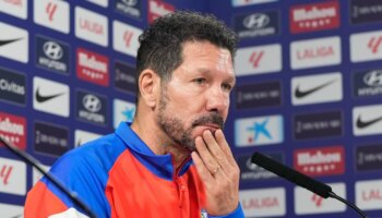 Simeone: «Rodri se lo merece, peleamos mucho para que se quedase»