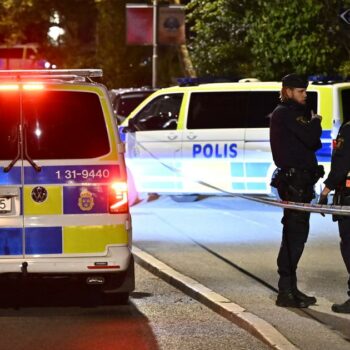 Suède : opération de police à Stockholm en raison d’une triple fusillade