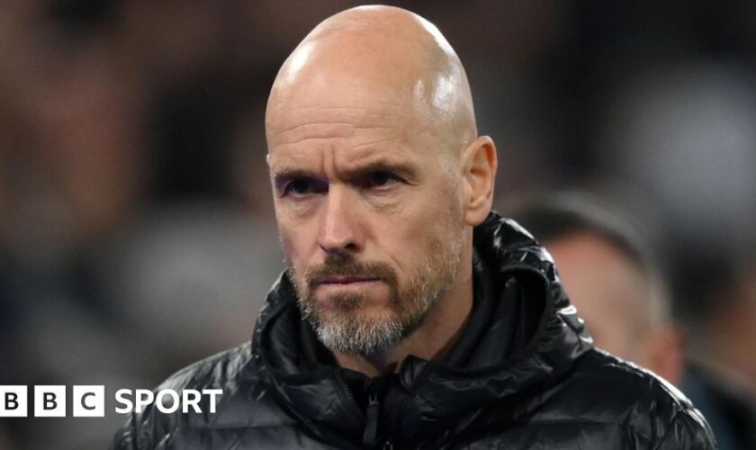 Manchester United manager Erik ten Hag