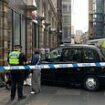 Three injured in major incident after taxi ploughs into shoppers in busy Glasgow street