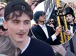 Timothee Chalamet sparks pandemonium as he shows up at his OWN lookalike contest in New York