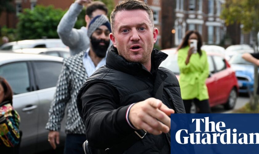 Tommy Robinson jailed for 18 months after admitting contempt of court