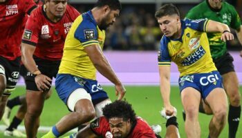 Top 14 : Clermont renverse Toulon au terme d’une fin de match tendue