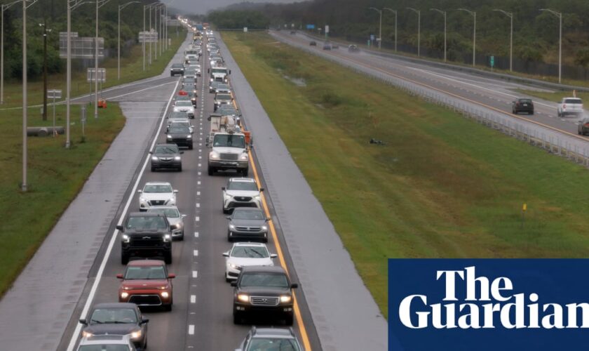 Traffic and trepidation as Floridians scramble to flee Hurricane Milton’s path