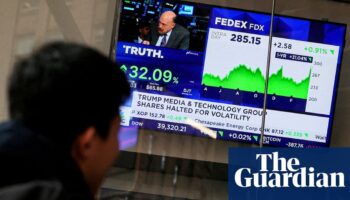 Truth Social trading suspended several times amid volatile pre-election rally