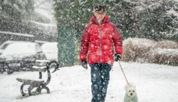 UK weather: Britain braced for 'huge wall of snow' as five areas set to be worst hit