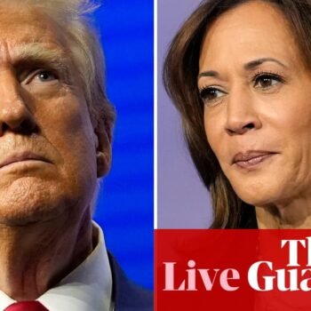 US election live updates: Harris heads to Texas as poll shows her tied with Trump at 48%