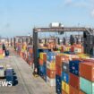 US ports shut down as dockworkers strike