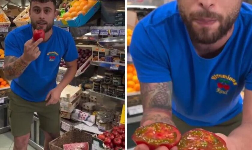 Un frutero explica qué tipo de tomate tenemos que comprar para preparar gazpacho: «Evitamos rebajarlo con agua»