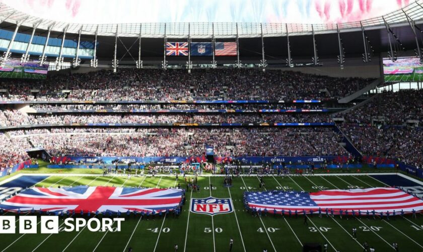 One of the NFL London games taking place at the Tottenham Hotspur Stadium