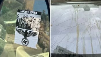 Vandalizan el coche de la ministra Mónica García con pegatinas nazis y le rompen la luna: "Defendiendo la buena política aunque nos intenten amedrentar"