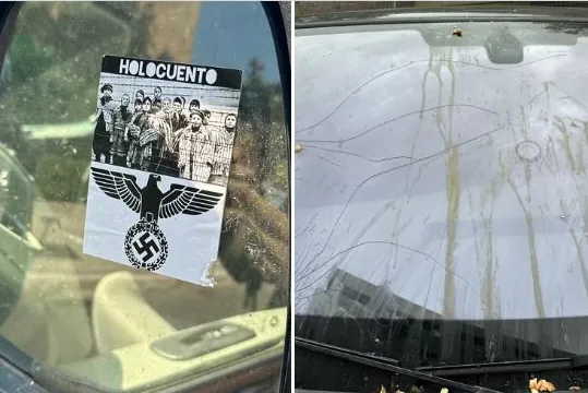 Vandalizan el coche de la ministra Mónica García con pegatinas nazis y le rompen la luna: "Defendiendo la buena política aunque nos intenten amedrentar"