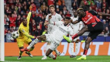 Victor Boniface war Matchwinner für Bayer Leverkusen gegen AC Milan in der Champions League