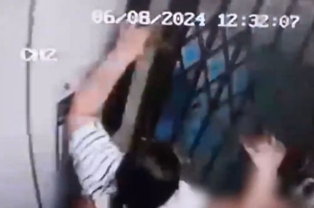 Wife plunges to death in elevator while horrified husband watches on security monitor