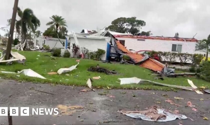 Winds, rain and tornado damage as Milton inches closer