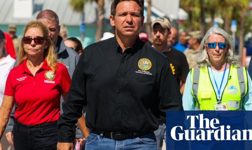 ‘Florida isn’t safe’: Ron DeSantis is unfit for hurricane response, activists say