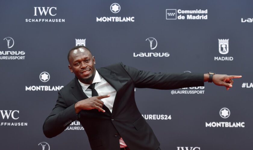 Usain Bolt shares words of wisdom with teen sprinter Gout Gout who broke his record