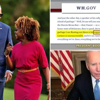 Biden’s staff edited transcript of his ‘garbage’ insult despite concerns and more top headlines