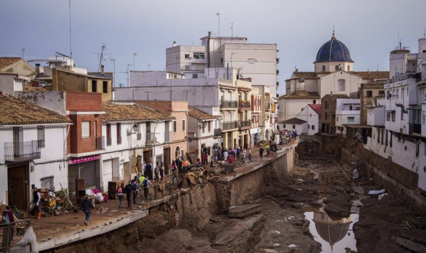 Inondations en Espagne : le bilan monte à 205 morts, principalement dans la région de Valence