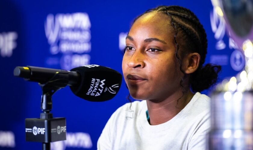 Coco Gauff says she confronted Saudi Arabian princess over nation's human rights abuse, but still played there