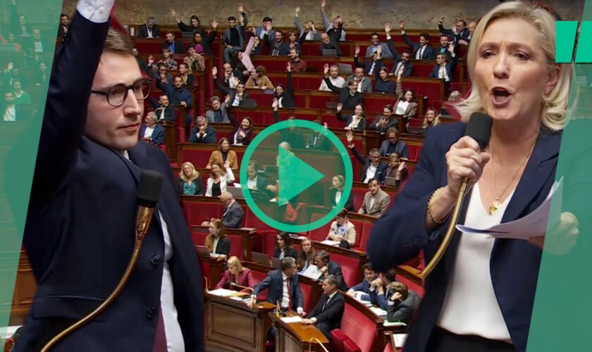 À l’Assemblée, Marine Le Pen et Antoine Léaument s’invectivent sur les descendants d’immigrés