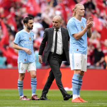 Pep Guardiola insists Man City ‘hungover’ comment after Tottenham loss was joke