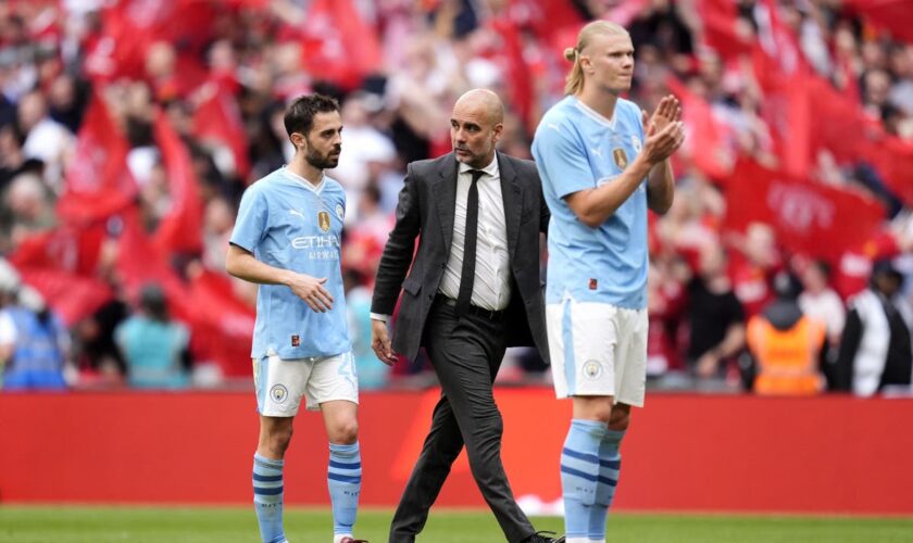 Pep Guardiola insists Man City ‘hungover’ comment after Tottenham loss was joke