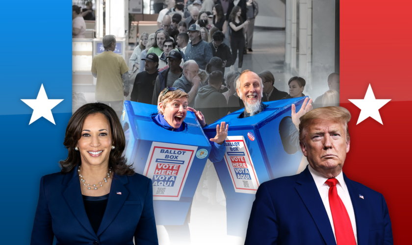 Kamala Harris and Donald Trump are vying for votes in the 2024 US election - and there could be legal fights about the ballots afterwards if it's close