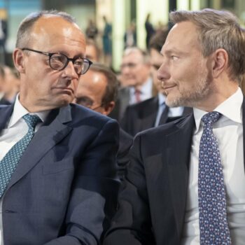 „Von Union übernommen“: Merz lobt Lindners Wirtschaftspapier