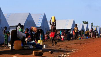 Palabek refugee settlement camp is located in Lamwo district, Uganda. File pic: Reuters