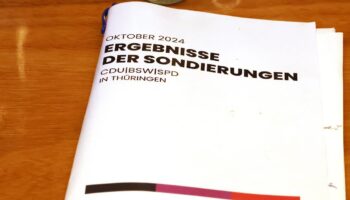 Regierungsbildung in Brandenburg und Thüringen: Koalitionsgespräche in Thüringen und Brandenburg beginnen