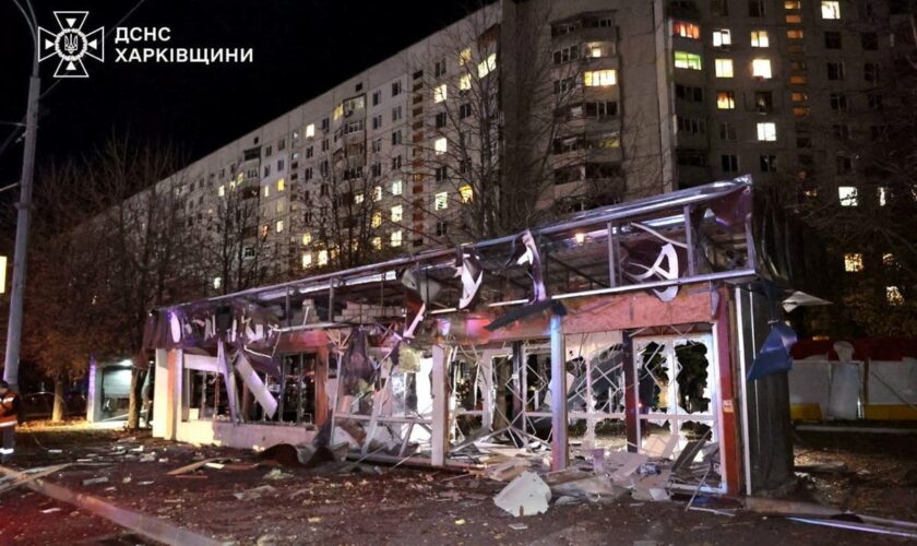 Ukraine-Russia latest: Putin bombs Kharkiv supermarket as UN ‘very concerned’ by North Korean troops