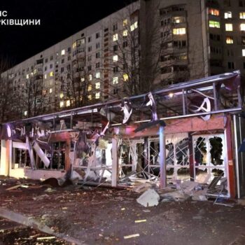 Ukraine-Russia latest: Putin bombs Kharkiv supermarket as UN ‘very concerned’ by North Korean troops