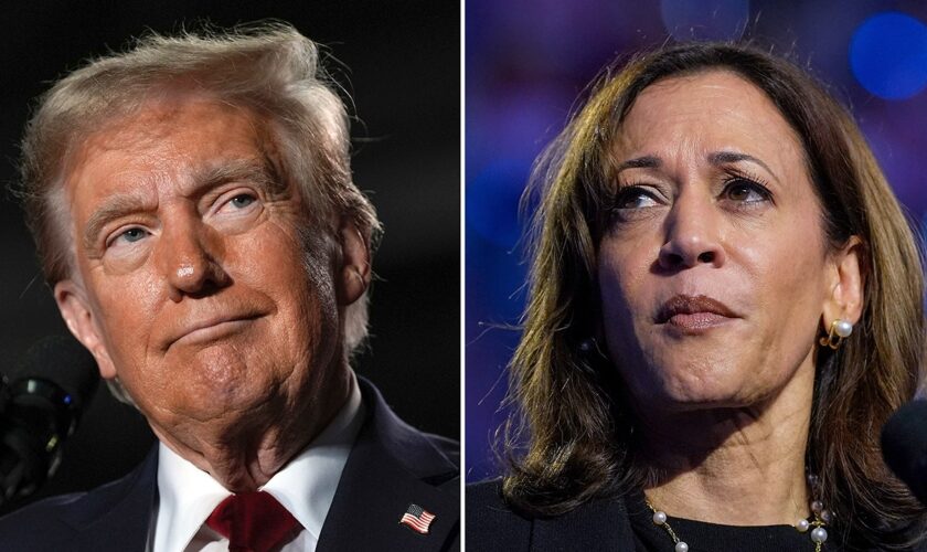 On Election Eve, Harris and Trump hold dueling rallies in the biggest of the battlegrounds