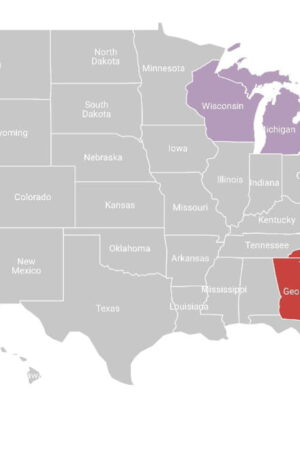 Swing States : résultats des sondages dans ces 7 Etats clés de l'élection américaine