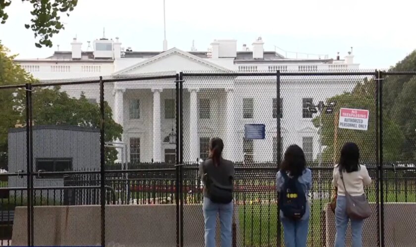 New security fences seen around key DC sites ahead of Election Day