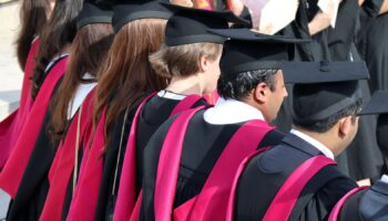 Warwick University graduates on the day of their graduation ceremony in Warwick, Britain July 17, 2017. Picture taken July 17, 2017.     REUTERS/Russell Boyce