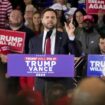 JD Vance blames economic woes on Harris leadership during election eve night rally in Pennsylvania