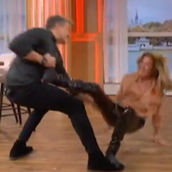 Ben Shephard drops Cat Deeley during risky dance move on This Morning