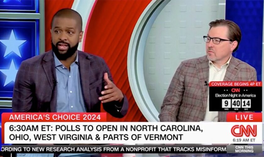 CNN panel pushes back on liberal commentator defending Harris skipping Rogan podcast