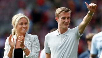 The couple pictured in July 2019. Pic: Reuters