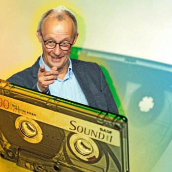 Musik im Wahlkampf: Friedrich Merz, das geheime Tape