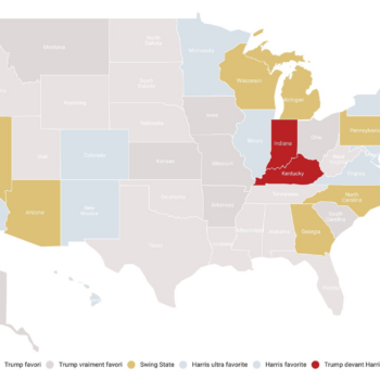 Carte des résultats des élections américaines : les scores de Harris et Trump Etat par Etat