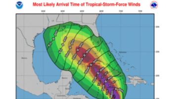 Rare November hurricane set to hit the US – here’s the projected path