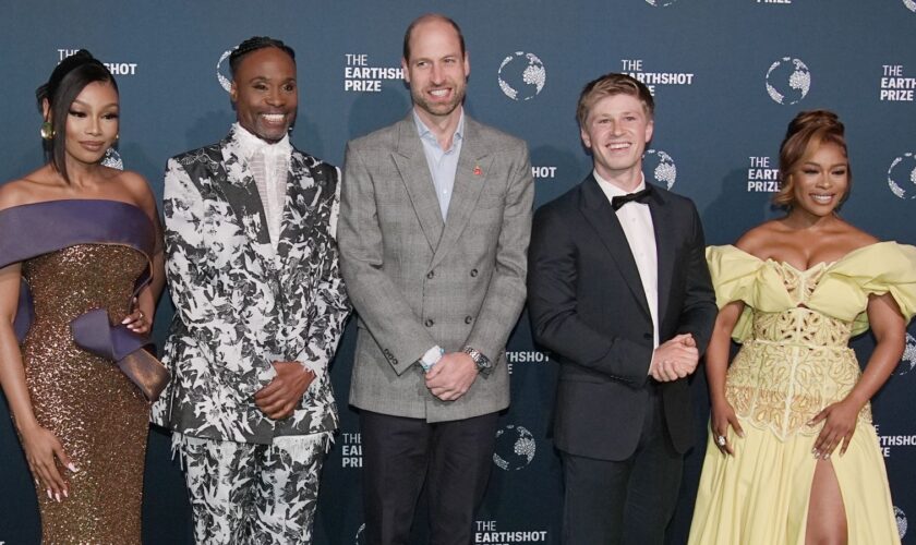 Presenter of Prince William's climate award has been 'crying all day' over Trump victory