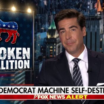 JESSE WATTERS: This is the greatest comeback in American political history